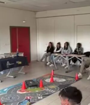 Journée de sensibilisation à la sécurité routière au lycée de Fontaines