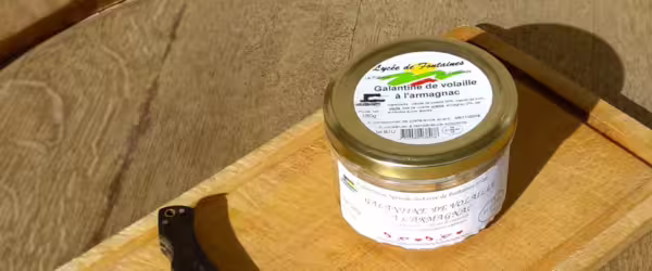Galantine de volaille à l'armagnac (180g)
