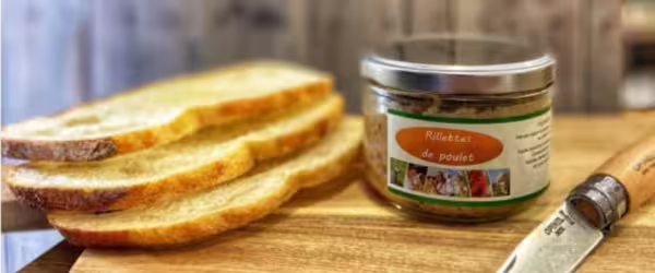 Rillettes de poulet (180g)